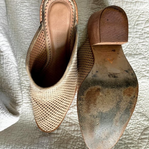 Anthropologie Blair Mules in Cream - Picture 4 of 4